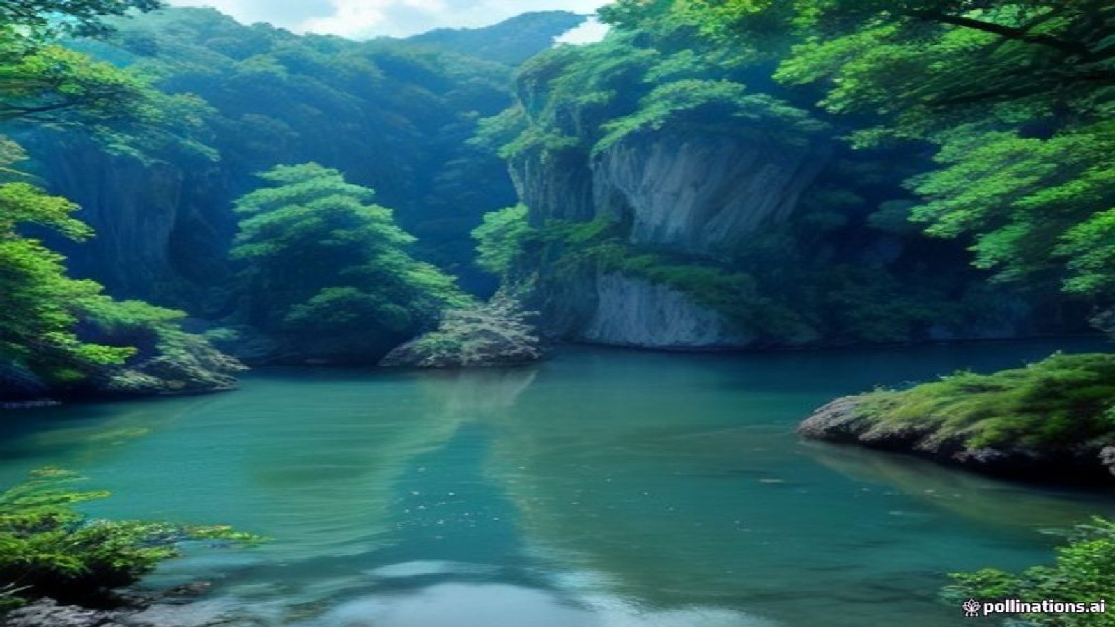 在线观看视频 深色影院风格的宽幅背景画面，墨绿色调中透出暖金色光斑，营造安静专注的观看氛围
